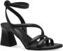 Tamaris Zwarte Elegante Platte Sandalen Black Dames - Thumbnail 4