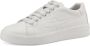 Tamaris Witte Leren Sneakers voor Dames White Dames - Thumbnail 36