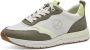 Tamaris vegan dames sneakers groen beige Uitneembare zool - Thumbnail 4