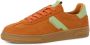 Tamaris Sneaker Lage Top Dames 1-23788-42 606 Damesschoenen Leer M2378842 oranje - Thumbnail 2