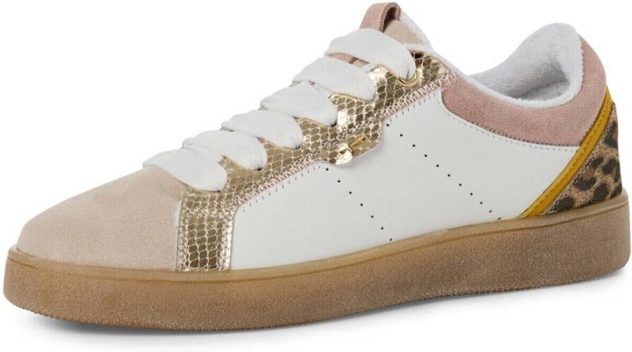 Tamaris Lage Top Sneaker 1-23702-44 430 Damesschoenen M2370244 Ivoor Kam