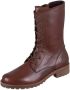 Ten Points Women's Viola Warm Laced Boots Winterschoenen bruin - Thumbnail 1