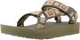 Teva MIDFORM UNIVERSAL Dames Sandalen Groen Oranje - Thumbnail 3