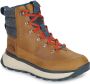 The North Face Bergen Leather winter wandelschoenen Bergen Leather cognac blauw - Thumbnail 2