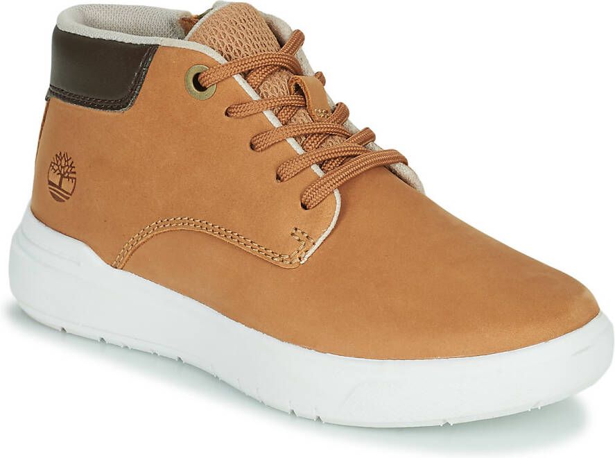 Timberland Sneakers Seneca Bay van leer Beige