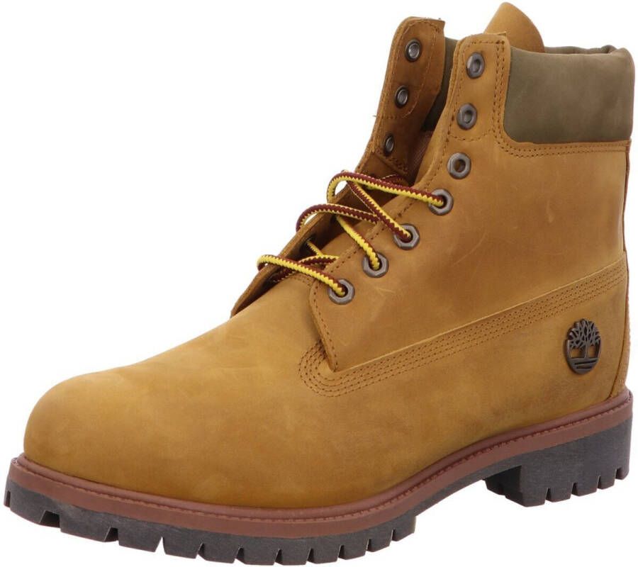 Timberland Premium 6-Inch Lace WP Waterproof Winter Laarzen Boots Schoenen Leer Wheat TB0A2P6W-EN1