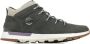 Timberland Sprint Trekker Mid Heren Chukka Laarzen Boots Leer Grijs TB0A5XXU033 - Thumbnail 2