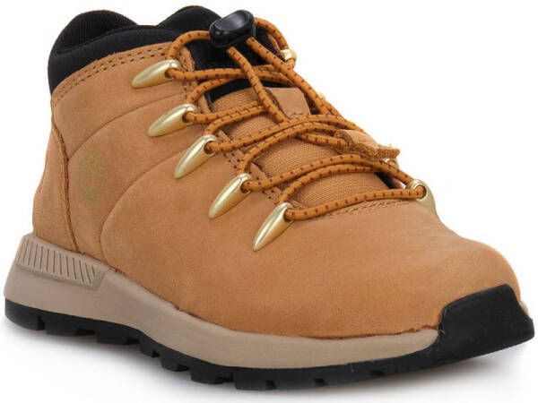 Timberland Sprint Trekker Mid Bergschoenen Voor Kinderen Bruin