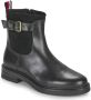 Tommy Hilfiger Enkellaarzen THERMO MATERIAL MIX BELT BOOTIE - Thumbnail 3