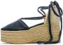 Tommy Hilfiger Espadrilles CLOSED TOE LINEN FLATFORM zomerschoen wig hak met mooie enkelveters - Thumbnail 3