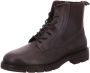 Tommy Hilfiger FM0FM04204 Hilfiger Leather Lace Up Chelsea Q3 - Thumbnail 3