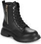 Tommy Hilfiger veterboots zwart - Thumbnail 2