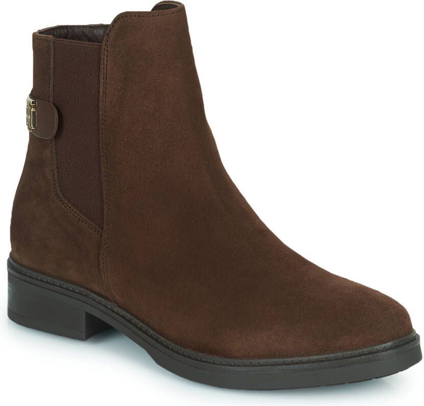 Tommy Hilfiger Chelsea-boots TH SUEDE FLAT BOOT