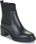 Tommy Hilfiger Leren Chelsea Boots met Middelhoge Hak Black Dames - Thumbnail 2