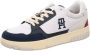 Tommy Hilfiger Sneakers van gemengde materialen met reliëf monogram White Heren - Thumbnail 6