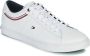 Tommy Hilfiger Sneakers ESSENTIAL LEATHER SNEAKER DETAIL met strepen in tommy-kleuren - Thumbnail 4