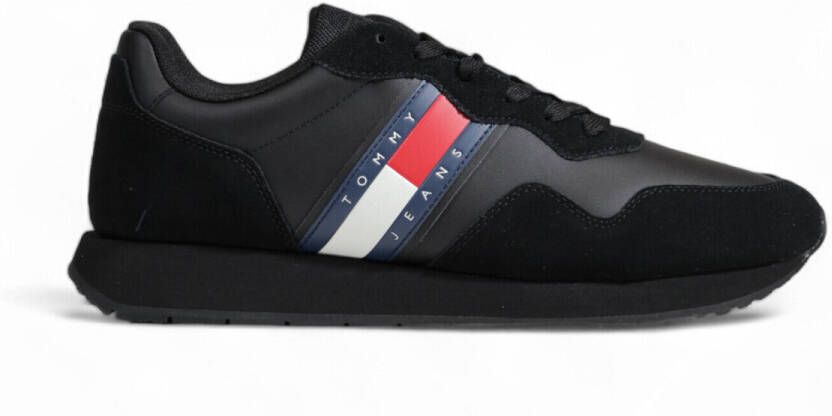 Tommy Hilfiger Sneakers Classic Runner Heren Sneakers Zwart