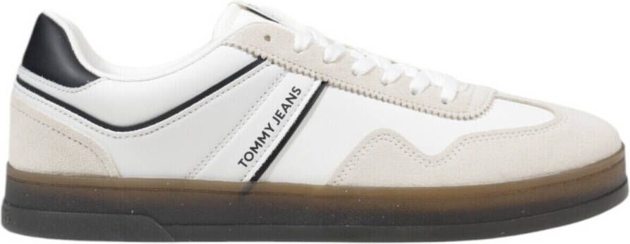 Tommy Hilfiger Nette Schoenen Lederen casual schoenen met polyurethaan detaillering