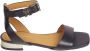 Tommy Hilfiger Zwarte platte sandalen voor vrouwen Black Dames - Thumbnail 2