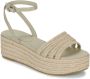 Tommy Hilfiger Essential Flatform sandalette met leren details - Thumbnail 3