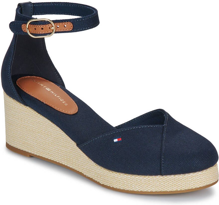 Tommy Hilfiger Sandalen FLAG CLOSED TOE MID WEDGE ESPAD