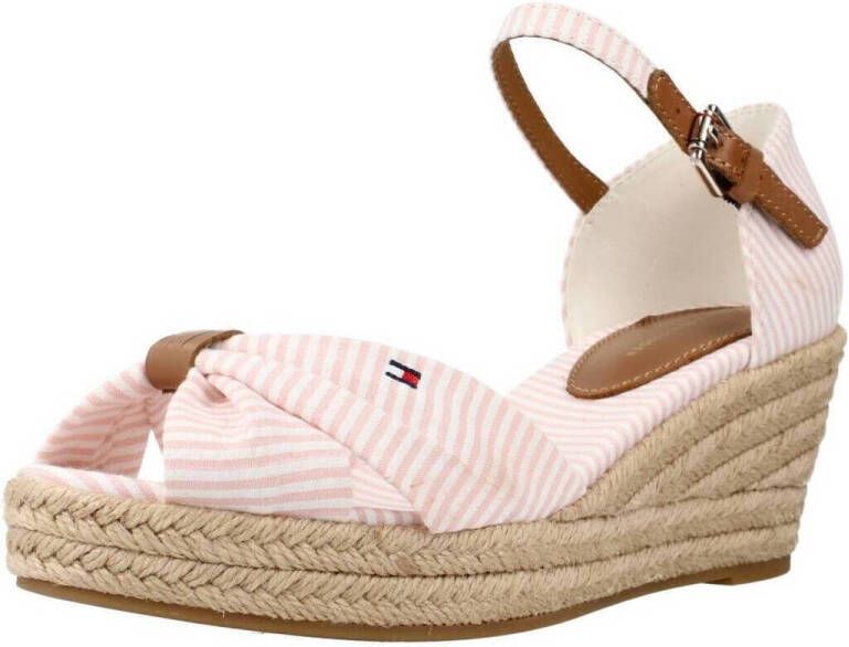 Tommy Hilfiger Sandalen HIGH WEDGE SEERSUCKER