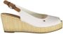 Tommy Hilfiger Sandaaltjes ICONIC ELBA SLING BACK WEDGE zomerschoen sandaal keilhak met jute bekleding - Thumbnail 5