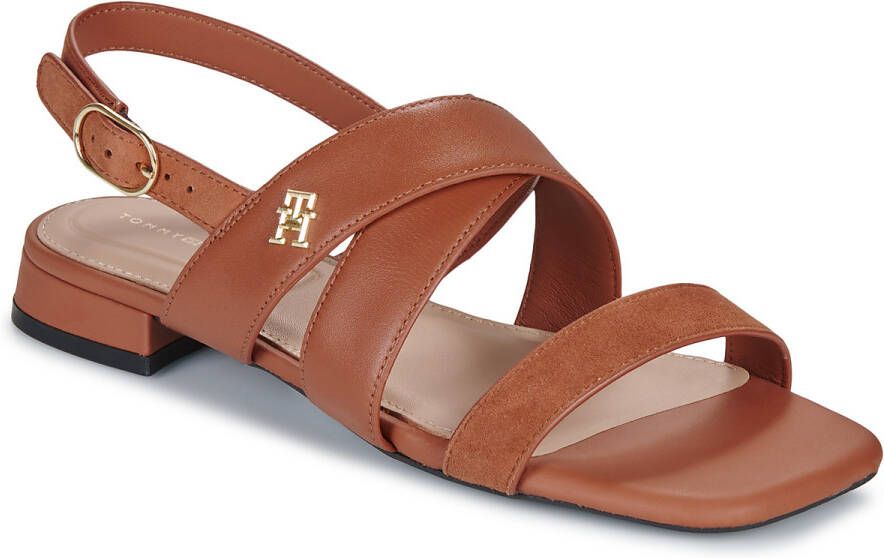 Tommy Hilfiger Sandalen LEATHER SUEDE FLAT SANDAL