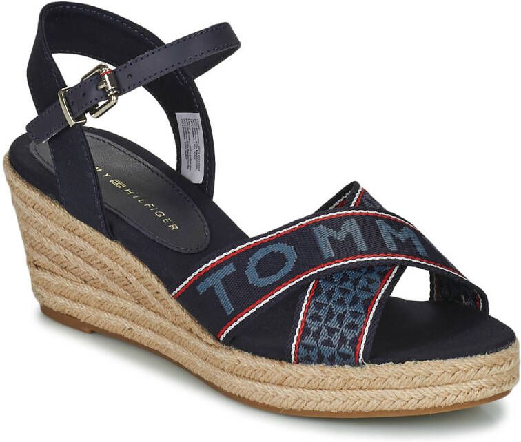 Tommy Hilfiger Sandalen Tommy Webbing Low Wedge Sandal