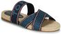 Tommy Hilfiger Slippers TOMMY WEBBING FLAT ESPADRILLE met opvallend logo - Thumbnail 1