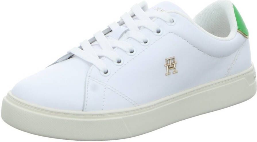 Tommy Hilfiger Sneakers van leer met labeldetail in metallic model 'ELEVATED'