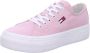 Tommy Hilfiger Dames Sneakers van Gerecycled Katoen Pink Dames - Thumbnail 2