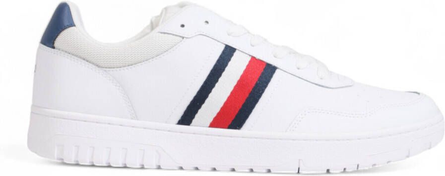 Tommy Hilfiger Sneakers Gestreepte Court-sneakers voor heren