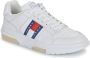 Tommy Hilfiger Witte polyester sneakers met veters contrastdetails print logo White Heren - Thumbnail 3