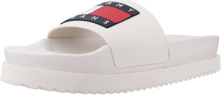 Tommy Jeans Teenslippers ELEVATED FLATFORM SLIDE