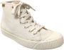 Toni Pons Gena-CB Dames Hoge Sneakers Cru Beige Gerecycled Katoen GENACBcru - Thumbnail 2