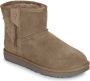 UGG Vachtlaarzen Dames Classic Mini Bailey Zip Maat: 36 Materiaal: Suède Kleur: Camel - Thumbnail 3