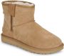 UGG Vachtlaarzen Dames Classic Mini Bailey Zip Maat: 43 Materiaal: Suède Kleur: Camel - Thumbnail 2