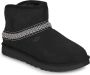 UGG Vachtlaarzen Dames Classic Mini Crescent Maat: 36 Materiaal: Suède Kleur: Zwart - Thumbnail 1