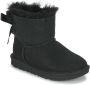 Ugg Mini Bailey Bow II laars voor Grote Kinderen in Black Leder - Thumbnail 2