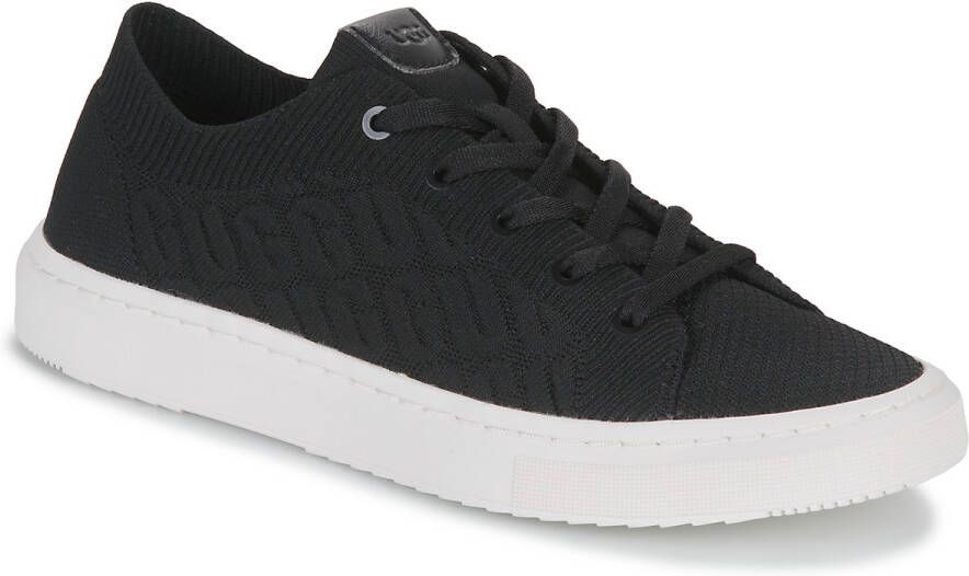 Ugg Alameda grafisch gebreide sneaker voor Dames in Black Knit