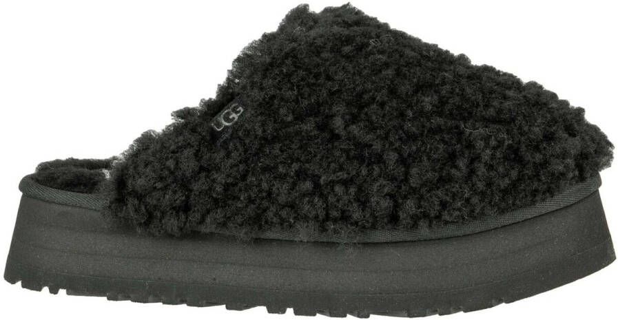 Ugg Pantoffels Ciabatte Maxi Curly Platform Nero