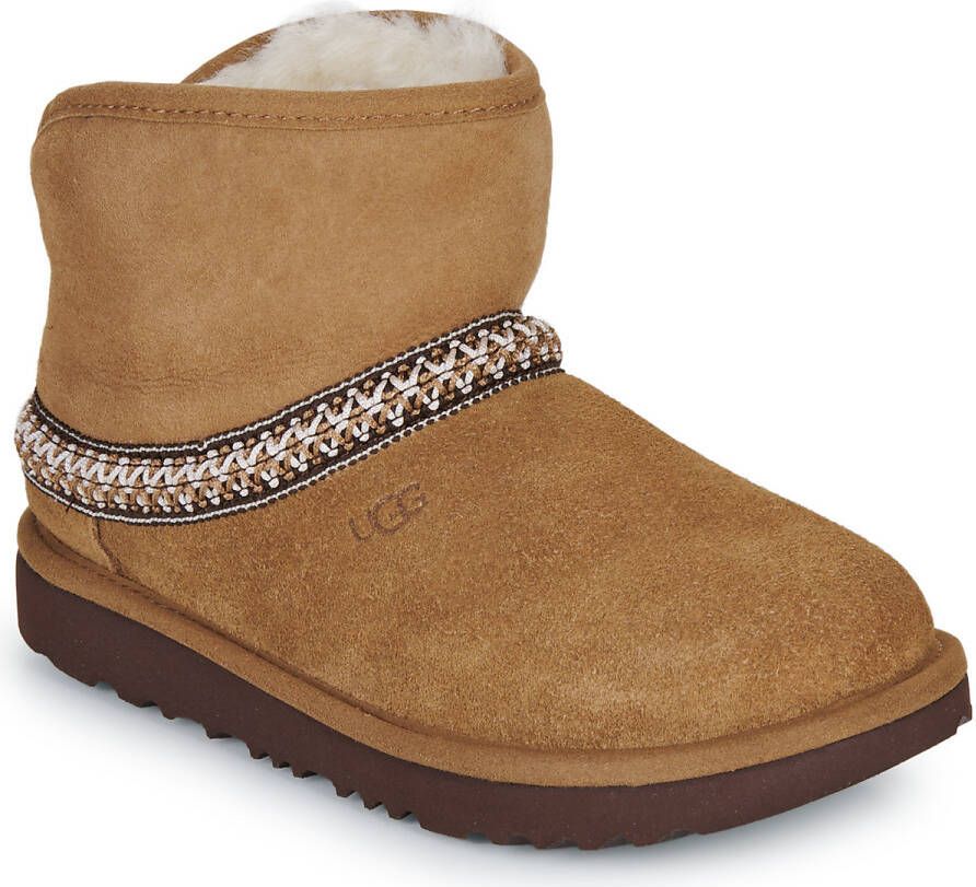 Ugg Classic Mini Crescent-laars voor Grote Kinderen in Brown