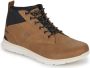 Umbro Hoge Top Sneakers Um Nelda Net Brown Heren - Thumbnail 2