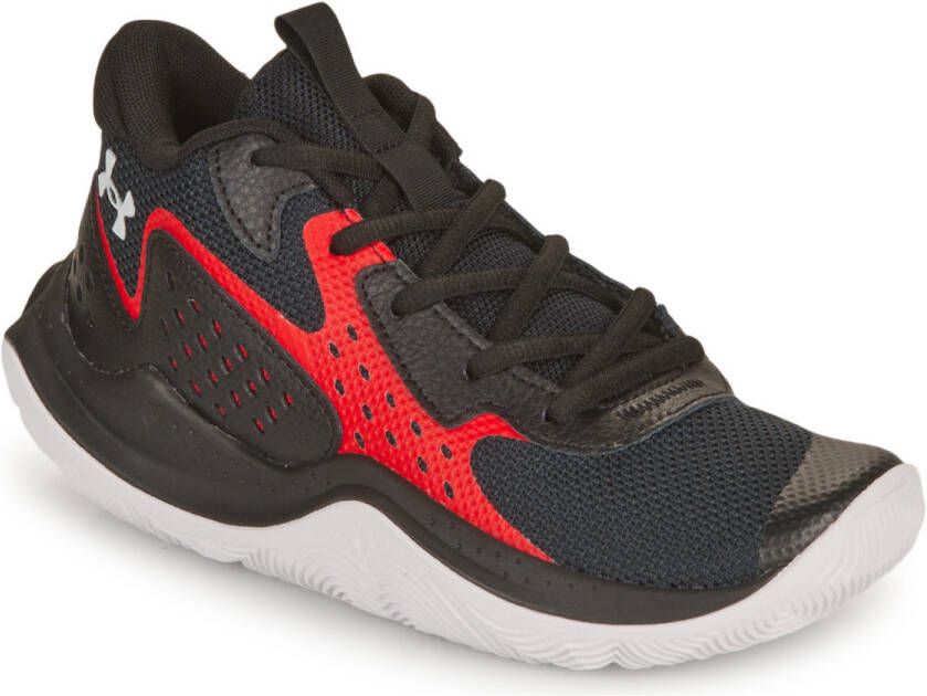 Under Armour Basketbalschoenen Grade School Jet '23 Zwart Rood Wit 38.5