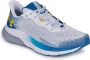 Under Armour Herenhardloopschoenen HOVR™ Turbulence 2 Wit Varsity Blauw Tahoe Goud 47.5 - Thumbnail 1