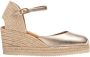 Unisa Casual Bronzen Leren Damespadrilles Gray Dames - Thumbnail 2