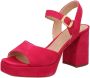 Bruin Tinten Strappy Sandals Odran Sandalen Dames Roze - Thumbnail 4