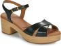 Unisa High Heel Sandals Black Dames - Thumbnail 2