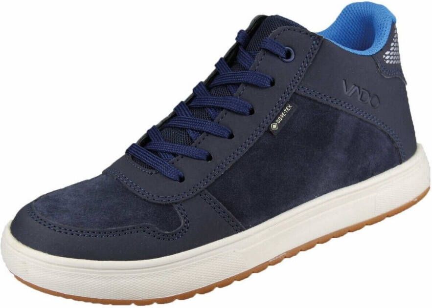 Vado Kid's Basket Mid Lace GTX Vrijetijdsschoenen blauw